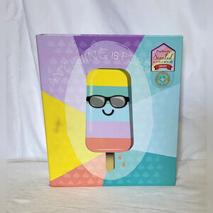 New U Style Perfect Scents‎ Grape Scratch & Sniff 3-Ring 1" Fashion Binder